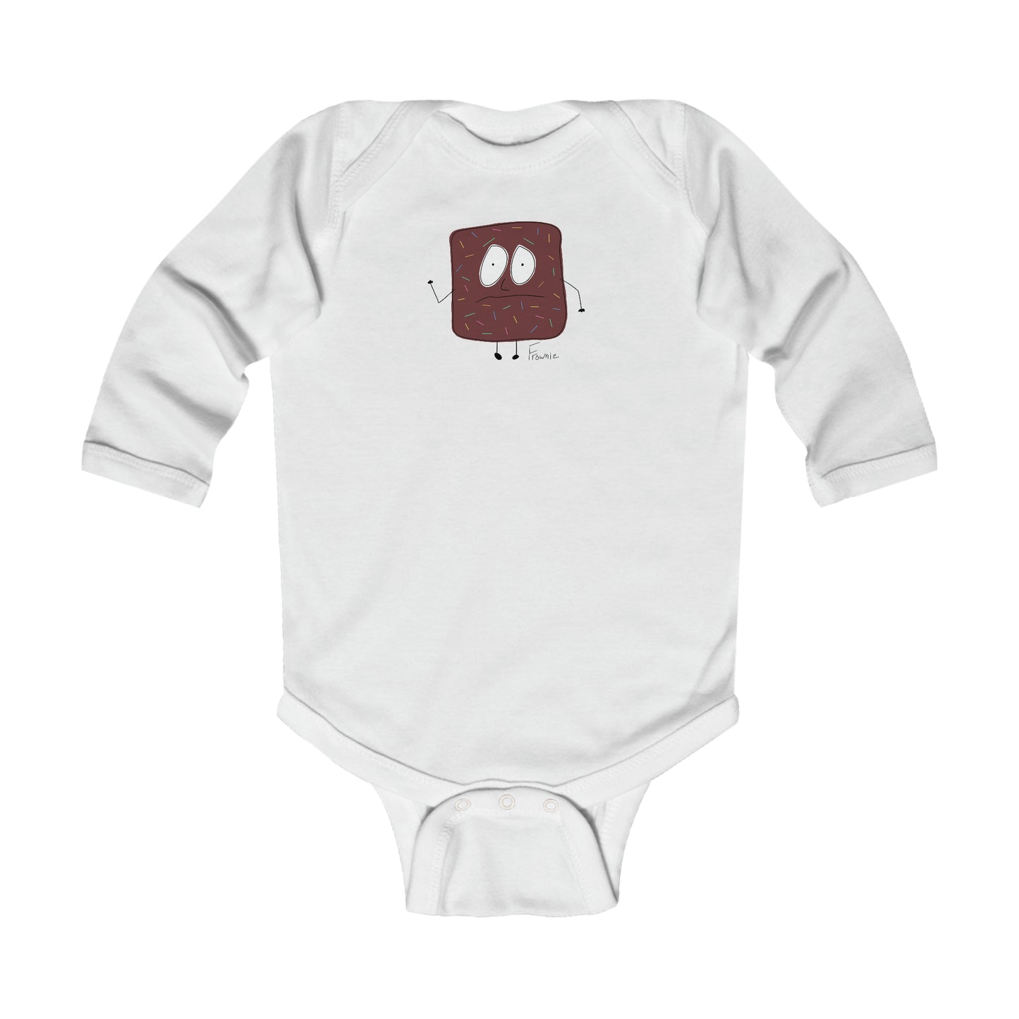 Frownie Long Sleeve Onesie