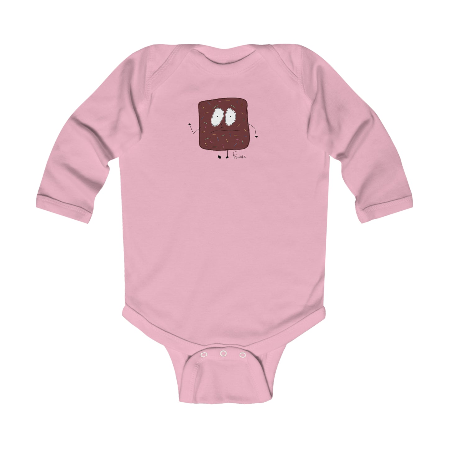 Frownie Long Sleeve Onesie