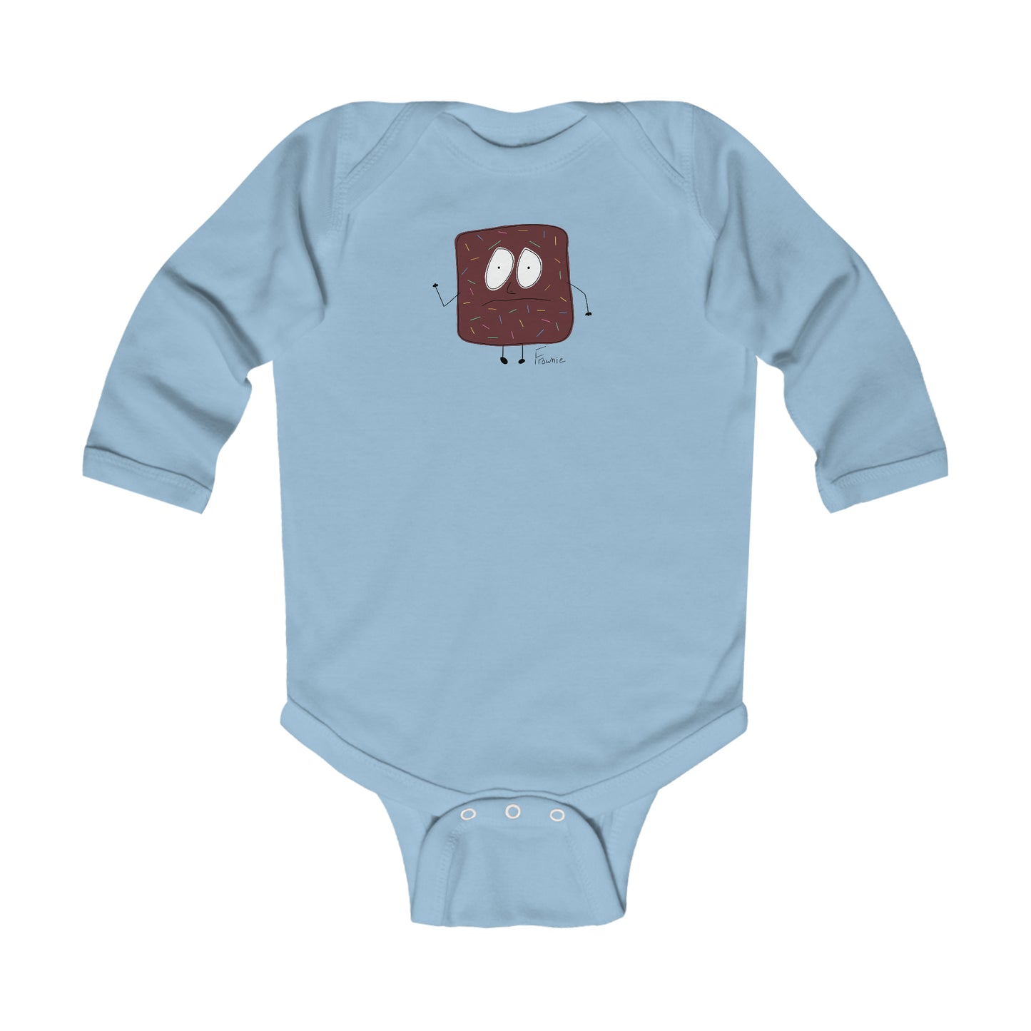 Frownie Long Sleeve Onesie