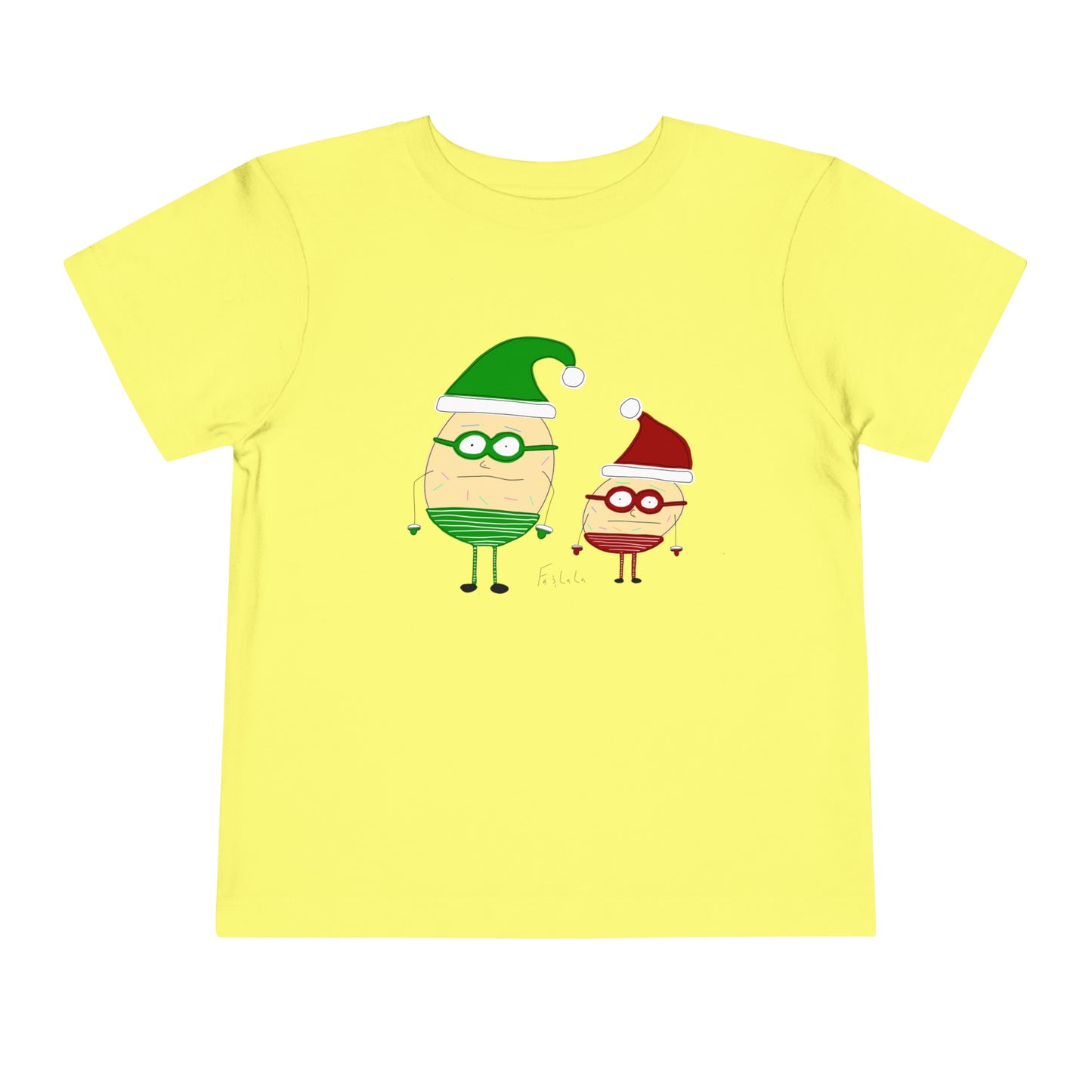 Fa and La La Toddler Tee