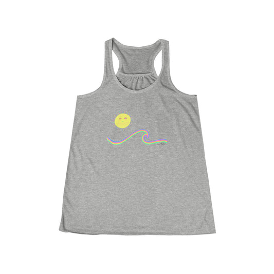 Hot Monster Women's Flowy Racerback Tank